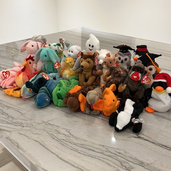 27 Beanie Babies + 1 Teenie with tags - Picture 13 of 16
